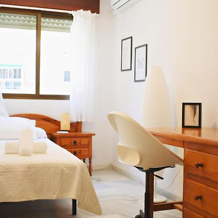 Amplio Y Luminoso Apartamento Cerca Del Centro Y La Playa Con Piscina Y Parking Privado Málaga Extérieur photo